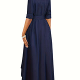 Martine | Perfect Buttoned Maxi Dress for Parties