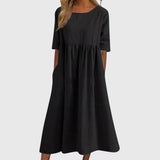 Haisley | Elegant Short Sleeve Dress