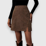 Clémence | Stylish Corduroy Skirt