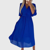 Chloe | Lightweight Silk Chiffon Dress