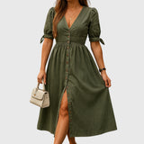 Jacqueline | Elegant Denim Dress