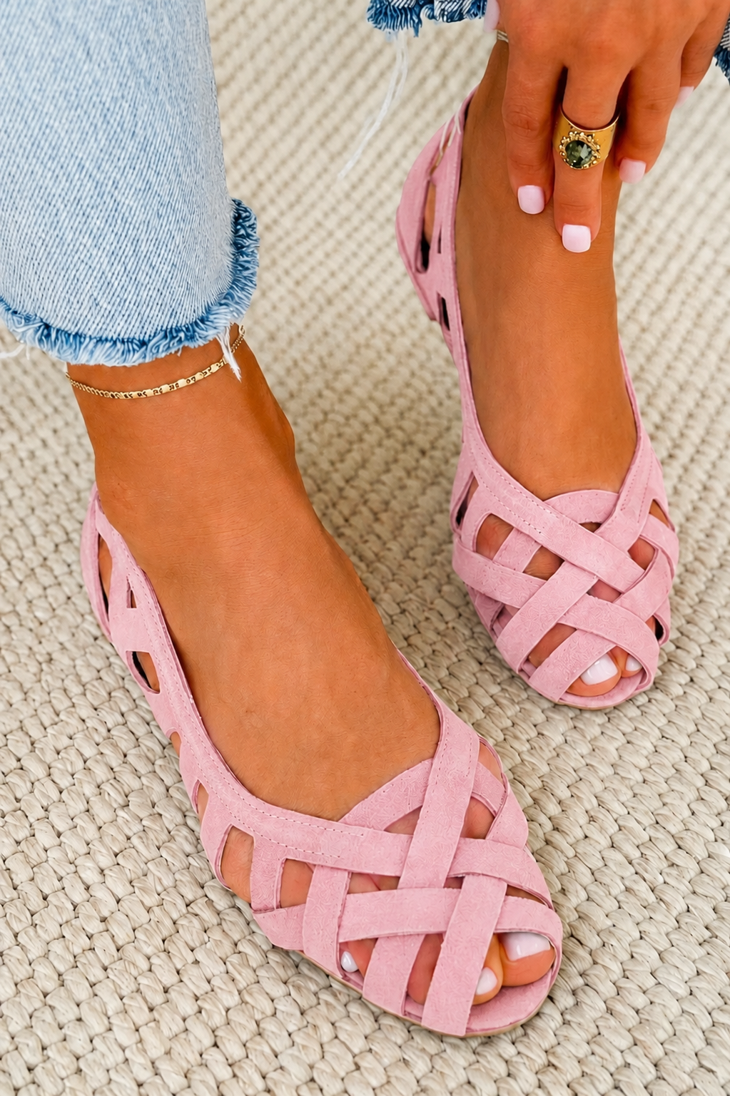 Caterina | Woven Summer Sandals – view 17
