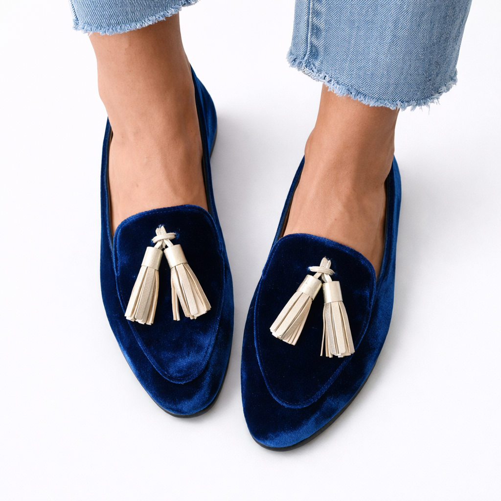 Celestia - Chic Fringe Loafers