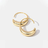 Karine – Sleek Mini Gold Hoop Earrings