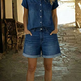 Romy | Casual Denim Dress