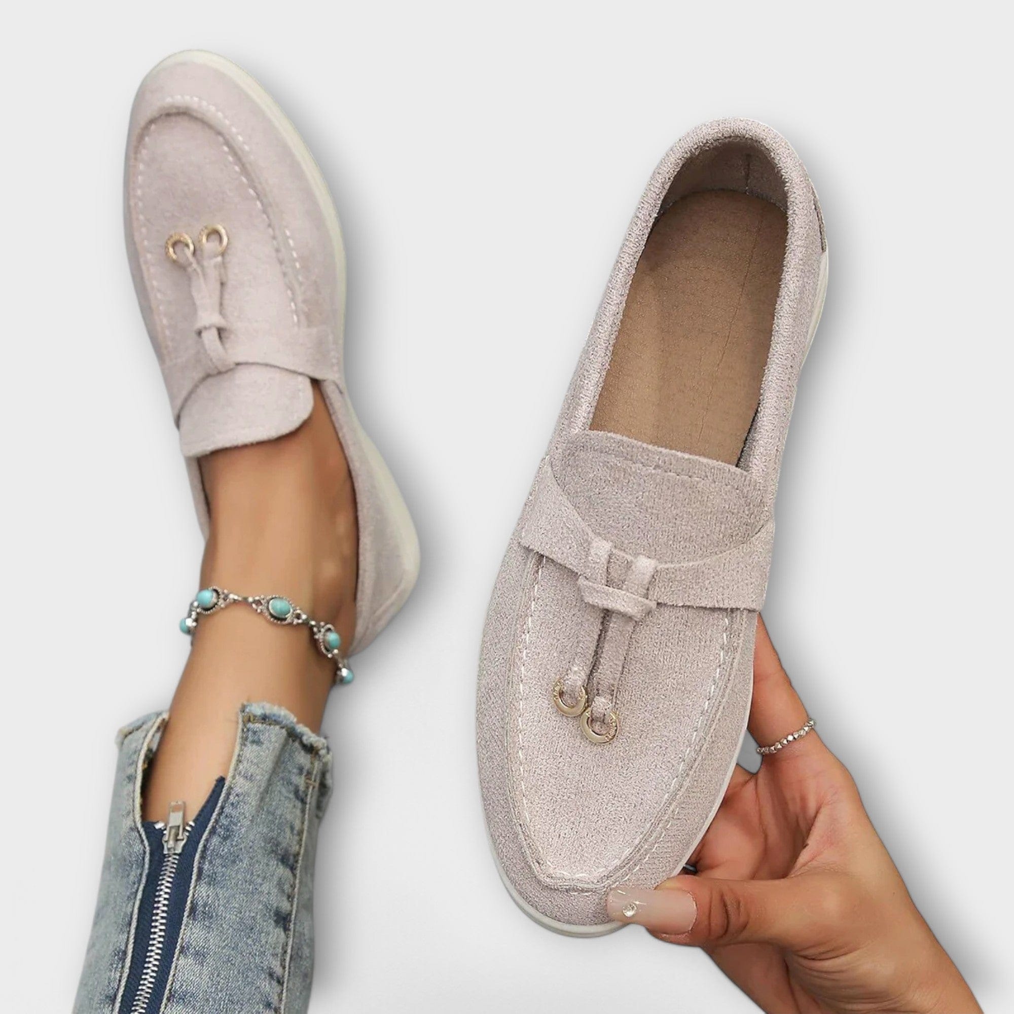 Eithne classic refined loafers for women | Ellie Dublin