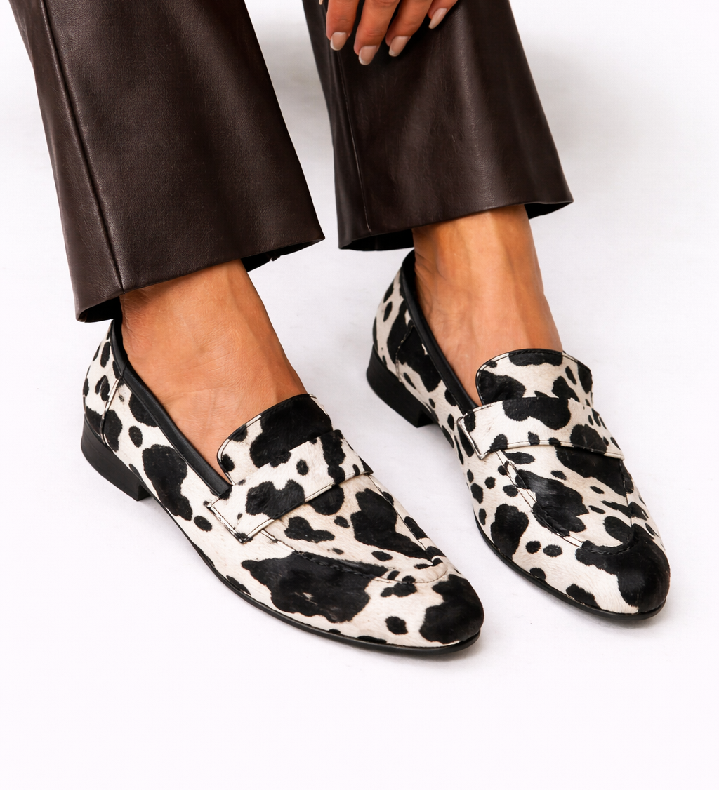 Darcy - Fun Monochrome Loafers