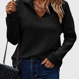 Christine | Stylish Half-Zip Sweater