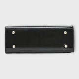 Emilie | Glossy Crocodile Leather Tote