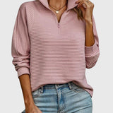 Christine | Stylish Half-Zip Sweater