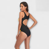 Sabine | Athletic Cut-Out One-Piece Swimsuit