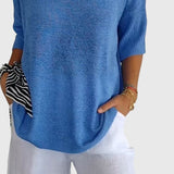 Caroline | Stylish V-Neck Blouse