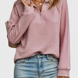 Christine | Stylish Half-Zip Sweater