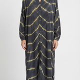 Manon | Elegant Boho Striped Maxi Dress