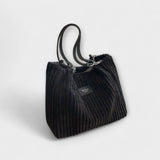 Élodiane | Plush Corduroy Shoulder Bag