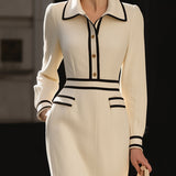 Sylvie | Midi Dress with Button Details