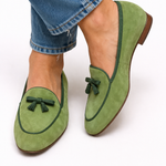 Geneviève - Chic Bow-Embellished Flat Shoes