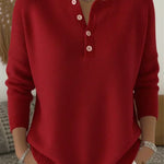 Helena henley knit jumper, third colourway | Ellie Dublin