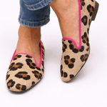 Gisele - Stylish Leopard Print Moccasins