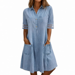 Hortense | Denim Dress