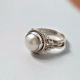 Classic Mother-of-Pearl Inlay Ring