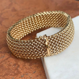 Retro Gold Mesh Bracelet