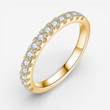 Moissanite Engagement Ring