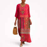 Iris - Long, fluid dress that is chic and comfortable