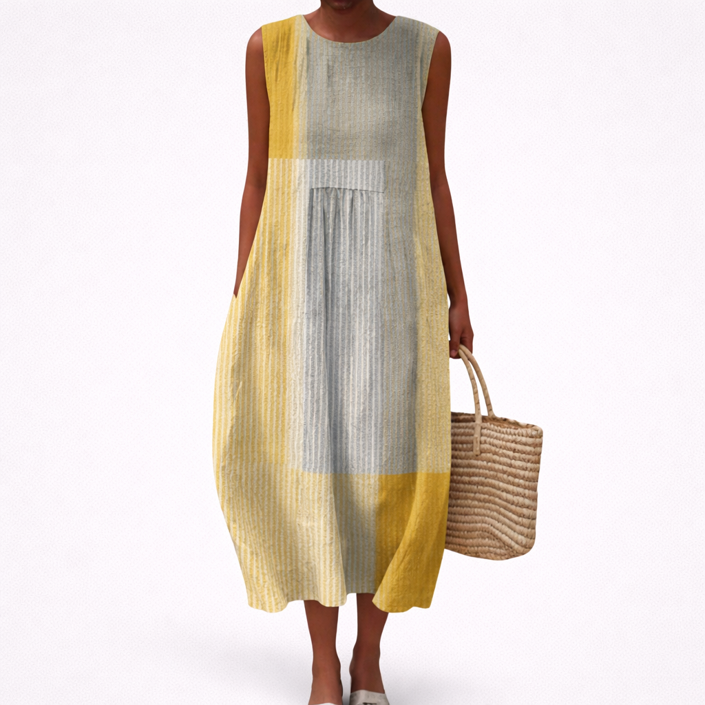 Joy - Comfortable Sleeveless Summer Dress