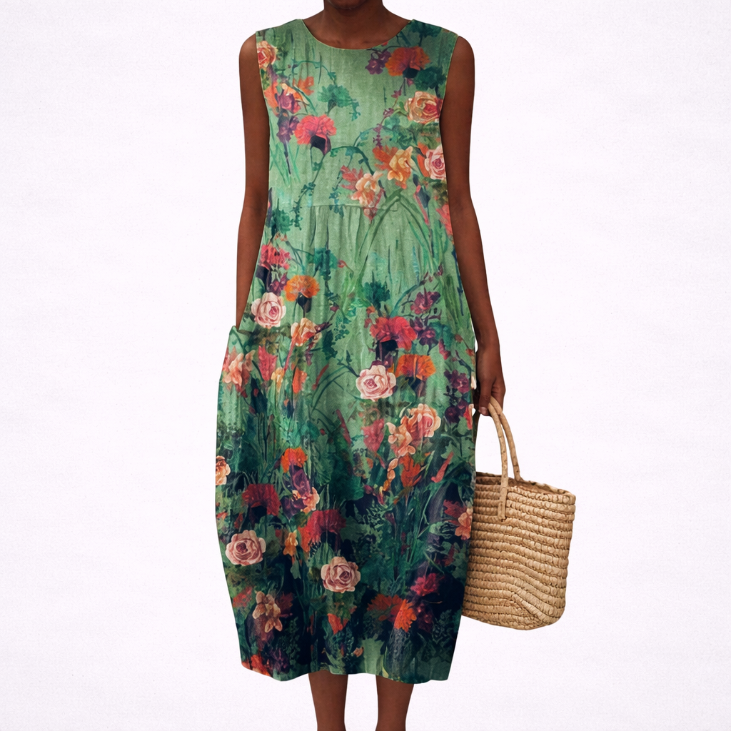 Juliette - Comfortable Sleeveless Summer Dress