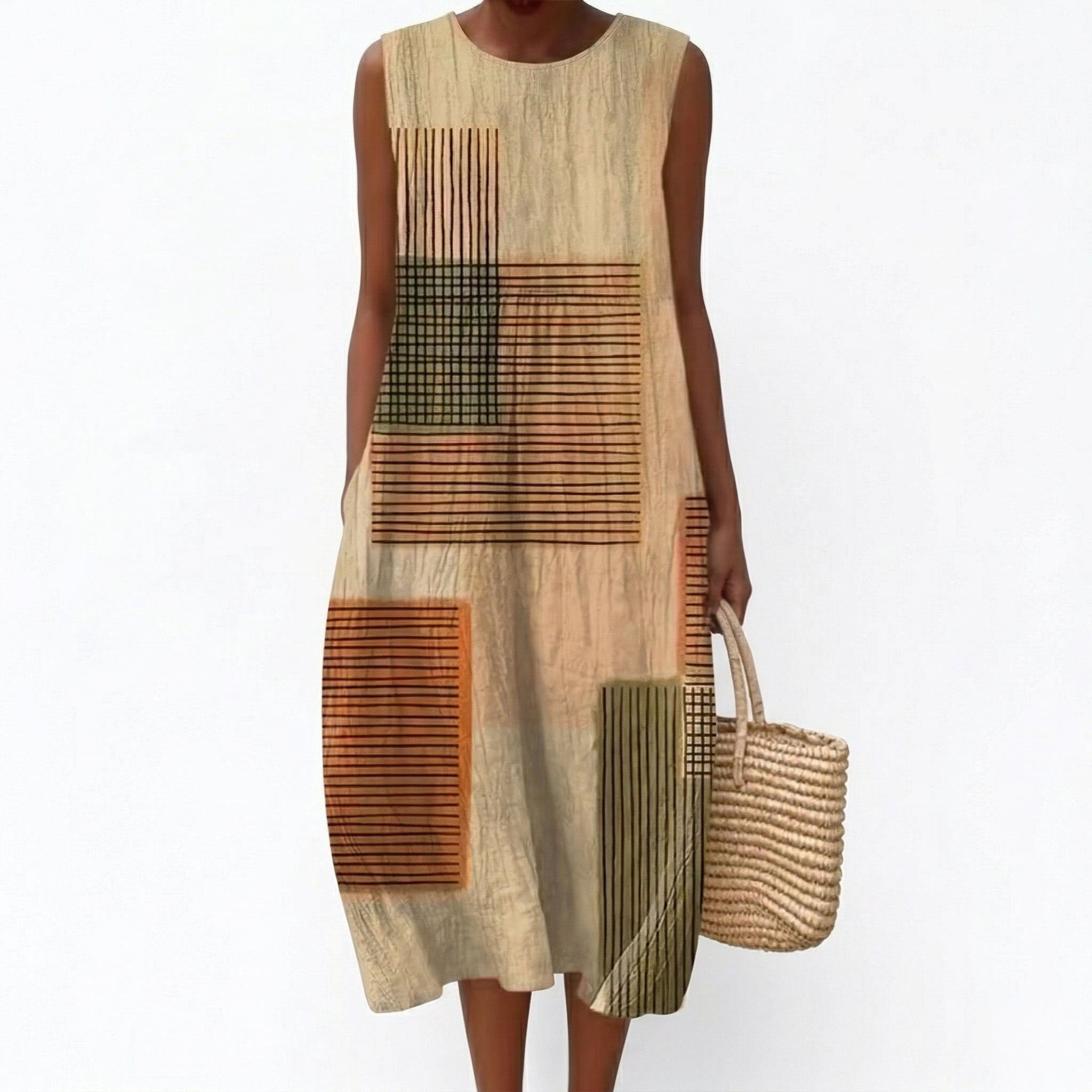 Lorys - Comfortable Sleeveless Summer Dress