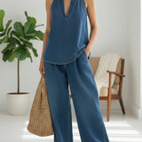 Adrienne | Vintage Denim Two-Piece Set