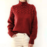 Nina | Cozy Knit Turtleneck