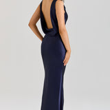 Felicia | Open-Back Maxi Dress