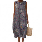 Mael - Comfortable Sleeveless Summer Dress